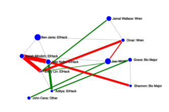 Data Analysis & Visualization of Local Social Networks
