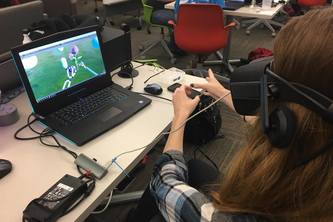 A Girl's Reality- a VR Oculus Leapmotion experience