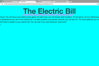 Team 10 The Electric Bill