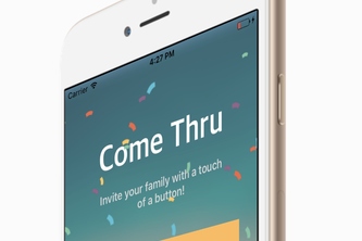 Come Thru - Invite your family within seconds!