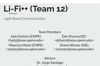 Team 12: Li-Fi++