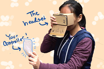 Color Controlled VR controller