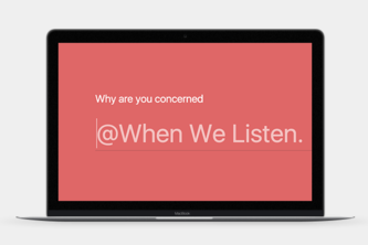 When We Listen.