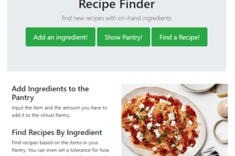 Recipe Finder