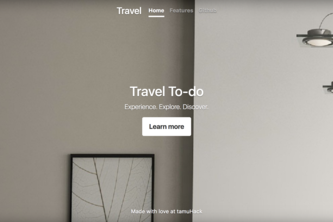 Travel To-do