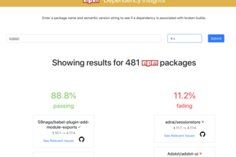 npm Dependency Insights