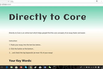 Directly to Core