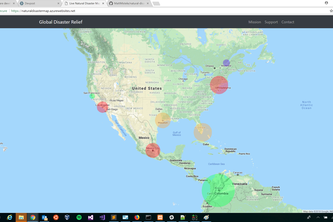 Live Natural Disaster Map