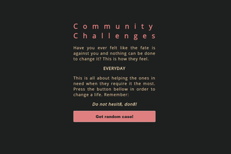 Community Challenges