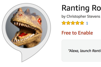 Alexa Skill: Ranting Robot