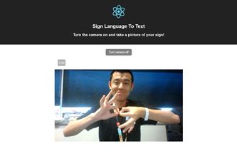 Machine Learning Sign Language Interpreter #CANSOFCOM