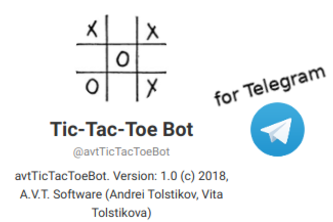 avtTicTacToeBot project on Python 3