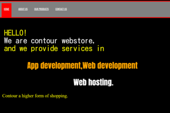 A E Commerce Website(Title: Contour Webstore)