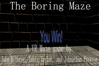 The Boring Maze