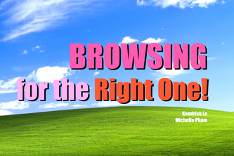 Browsing for the Right One!