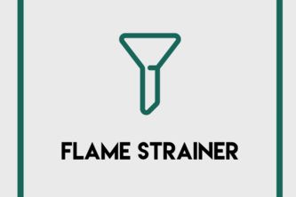 Flaming Strainer