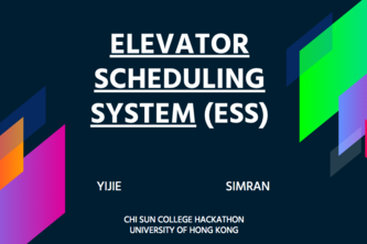 Elevator Scheduling System (ESS)