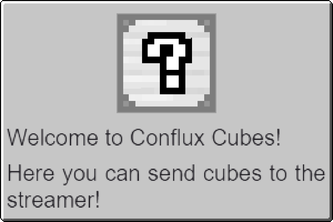 Conflux Cubes
