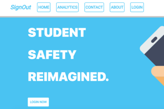 SignOut NJRSF - School Safety with SaaS & Data Science