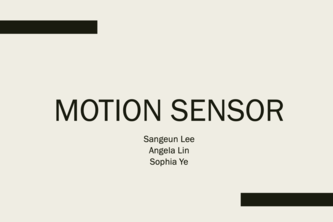 Motion Sensor
