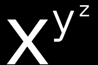 X to the Y to the Z