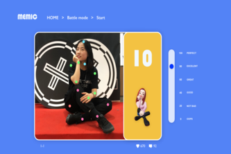 MEMIC, ZEPETO In-app mini game to earn coins