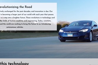 Autonomous Vehicle Website