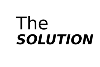The Solution