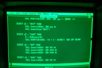 FORTH COMPILER IN QBASIC