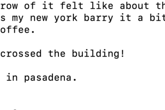 Bee Movie Markov Chain