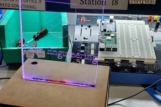 LED Engraved Alarm Device (L.E.A.D.)