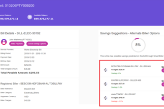 Fusion Smart Biller FFDC App - Saving on Bill Payments - AI