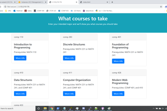 College Class Chooser