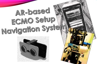 AR navigation system for priming ECMO