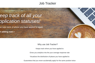 Job Tracker