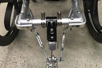 Moon Wheel - Progressive Suspension for Wheelchairs