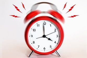 Insomnia-Inducing Eye Tracker Alarm