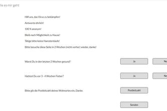 Wie ging es mir in letzter Zeit?