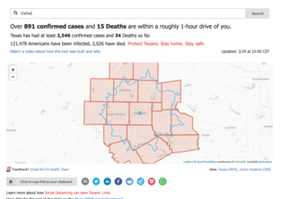 Love Texans: Covid Cases Near You