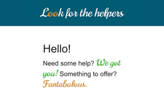 Look for the Helpers