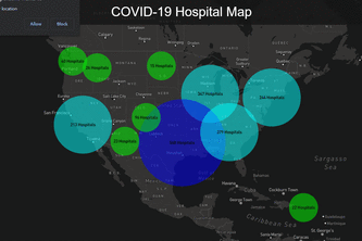 COVID-19 Hospital Map