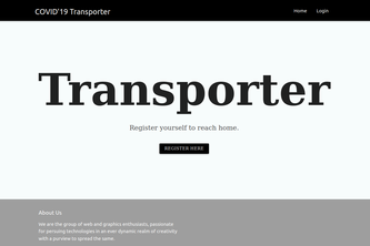 Covid'19 Transporter
