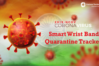 Smart Wrist Band for Locking Quarantined People