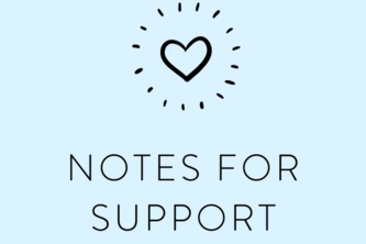 Notes for Support
