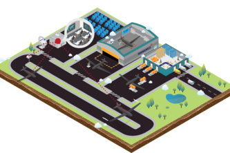 Flying Delivery Vans