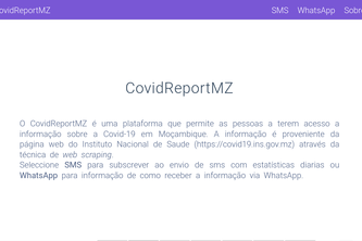 CovidReportMZ