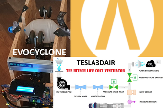 EvoCyclone Lowtech | Tesla3Dair - Hightech 3D Ventilator