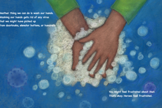 EVEN HEROES FEEL SAD: FIGHTING CORONAVIRUS TOGETHER