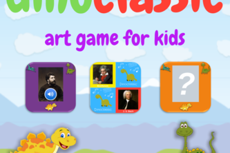Dinoclassic: jogos de arte para crianças