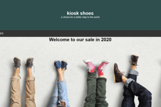 KIOSK-A shoestore website